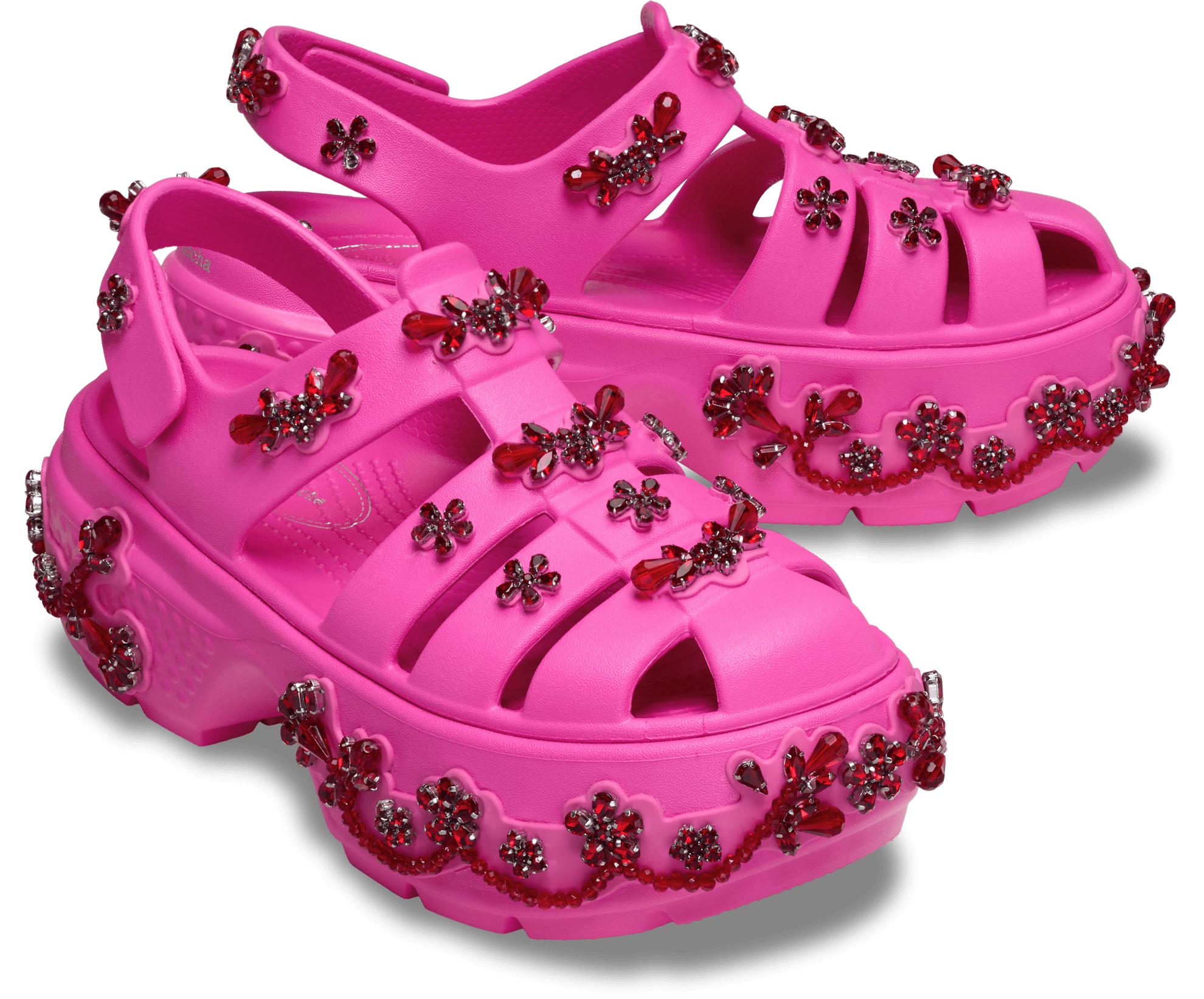 Crocs™ Simone Rocha X Stomp Fisherman; Electric in Pink | Lyst