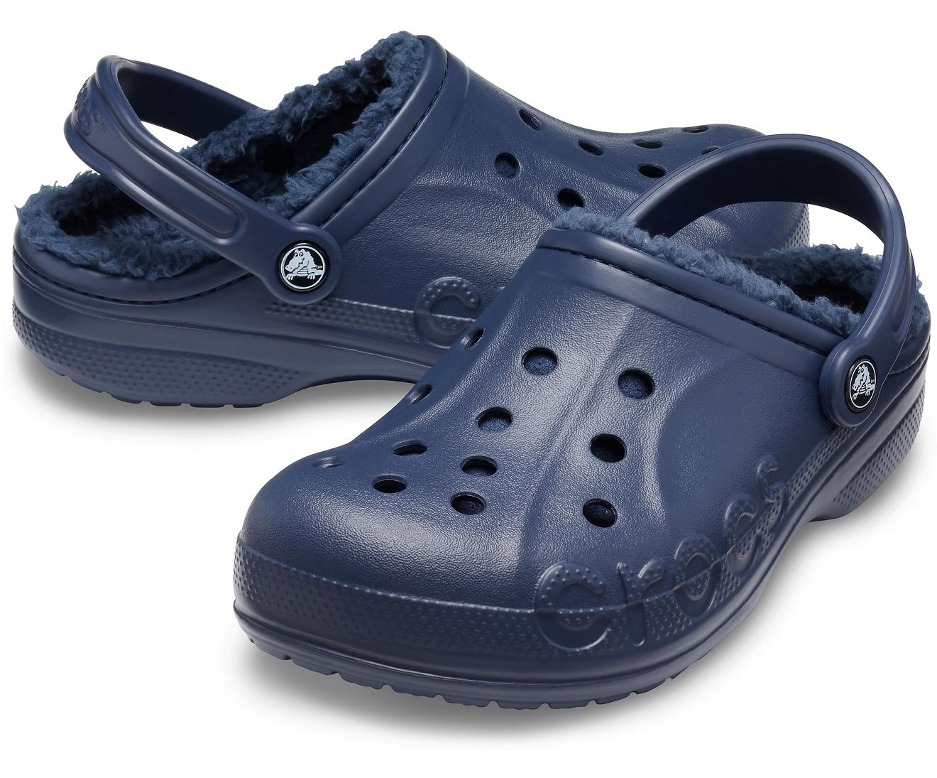 Crocs™ Navy / Navy Baya Lined Clog in Navy/Navy (Blue) - Lyst