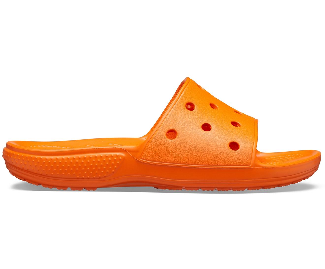 Crocs™ Orange (coral) Classic Slide | Lyst