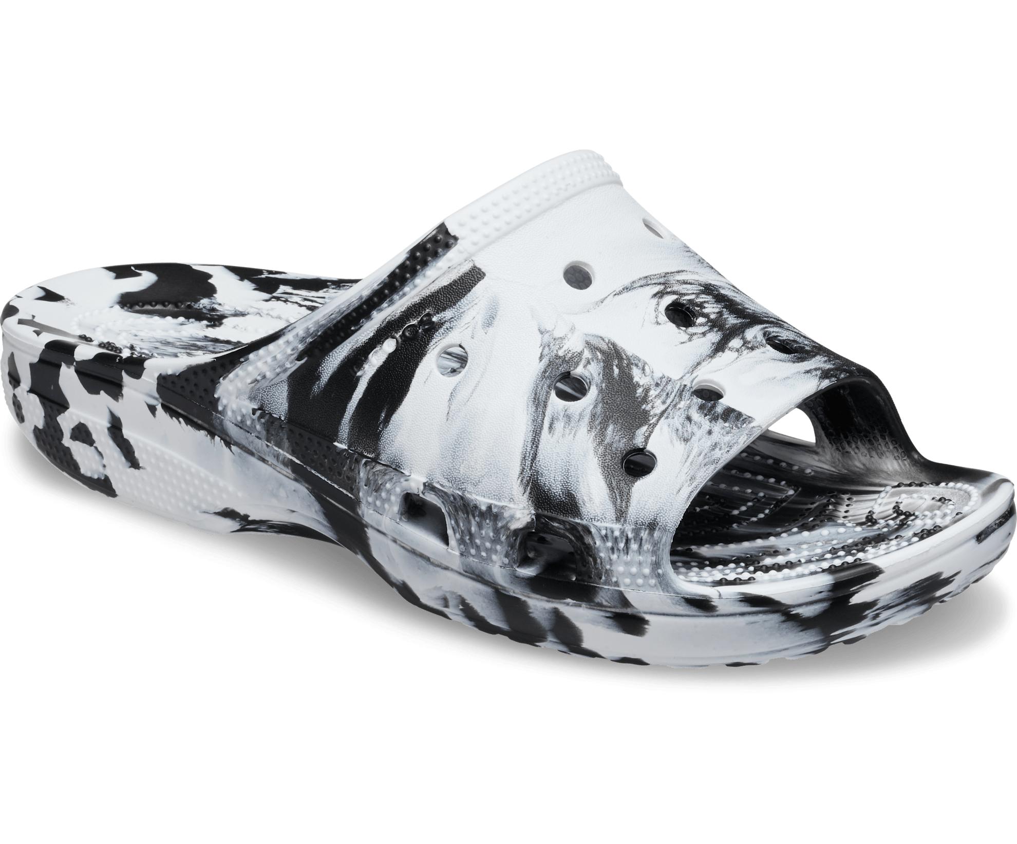 Crocs™ Marbled Saturday Slide in Black for Men | Lyst display picture 1