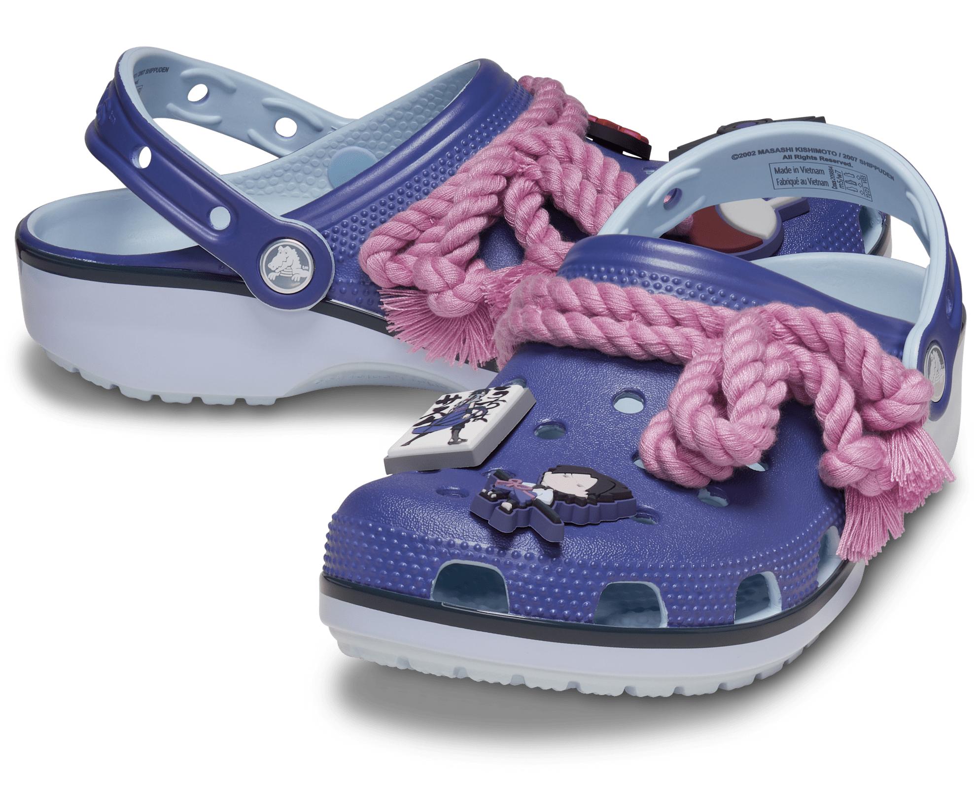 NARUTO クロックス サスケ 26 Naruto Shippuden x Crocs Classic Clog