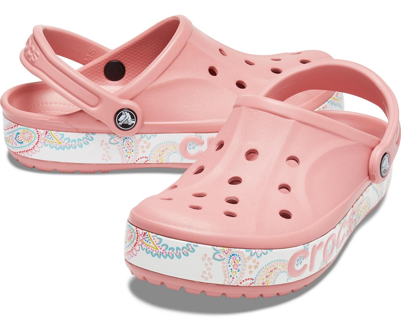 Crocs™ Blossom Bayaband Bandana Print Clog in Pink - Lyst