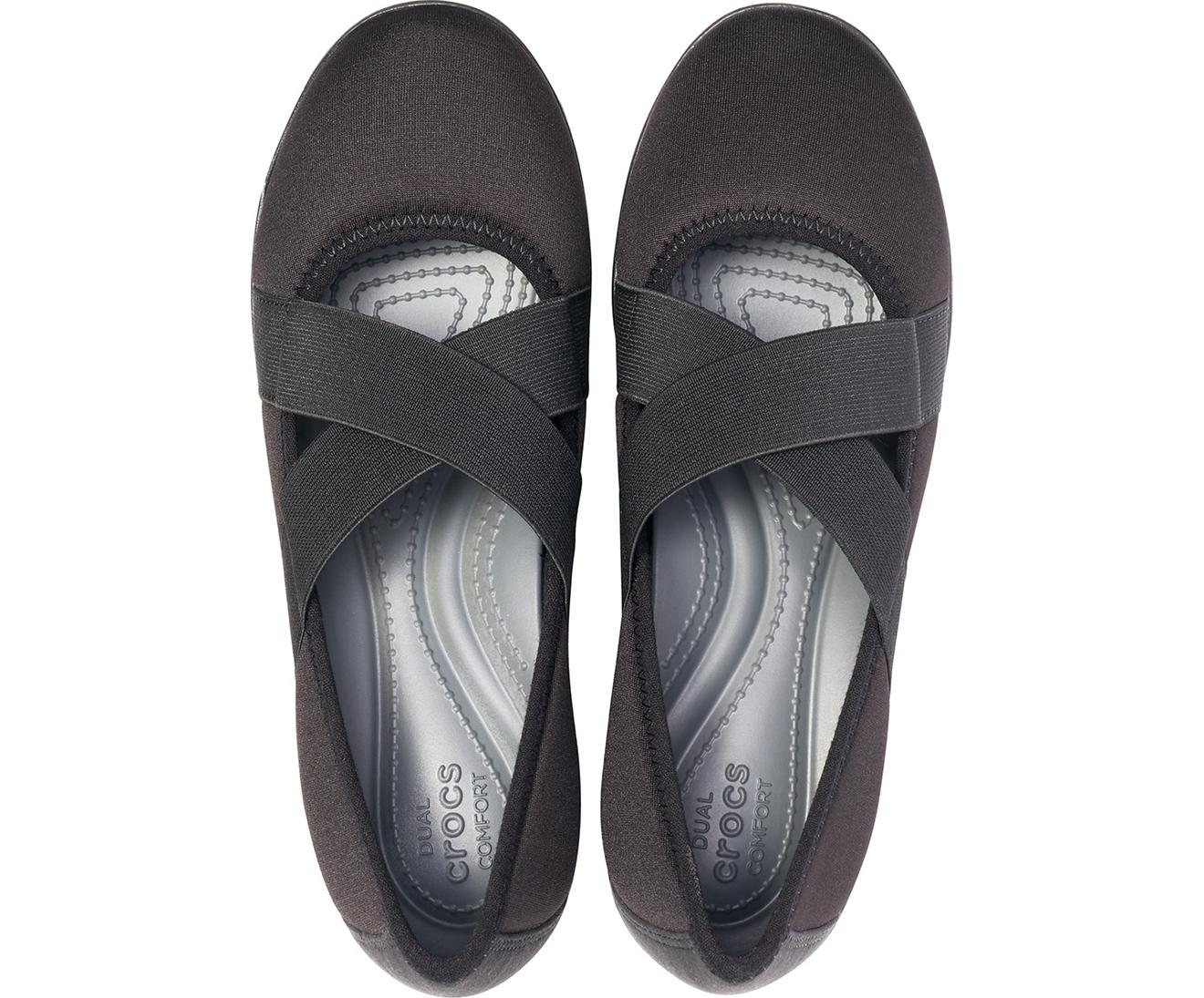 crocs women's busy day strappy wedge