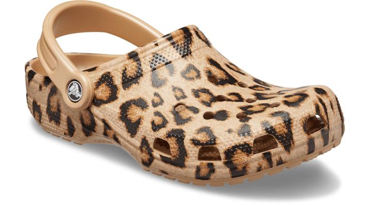 classic leopard crocs