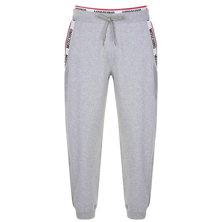 moschino logo tape jogging bottoms