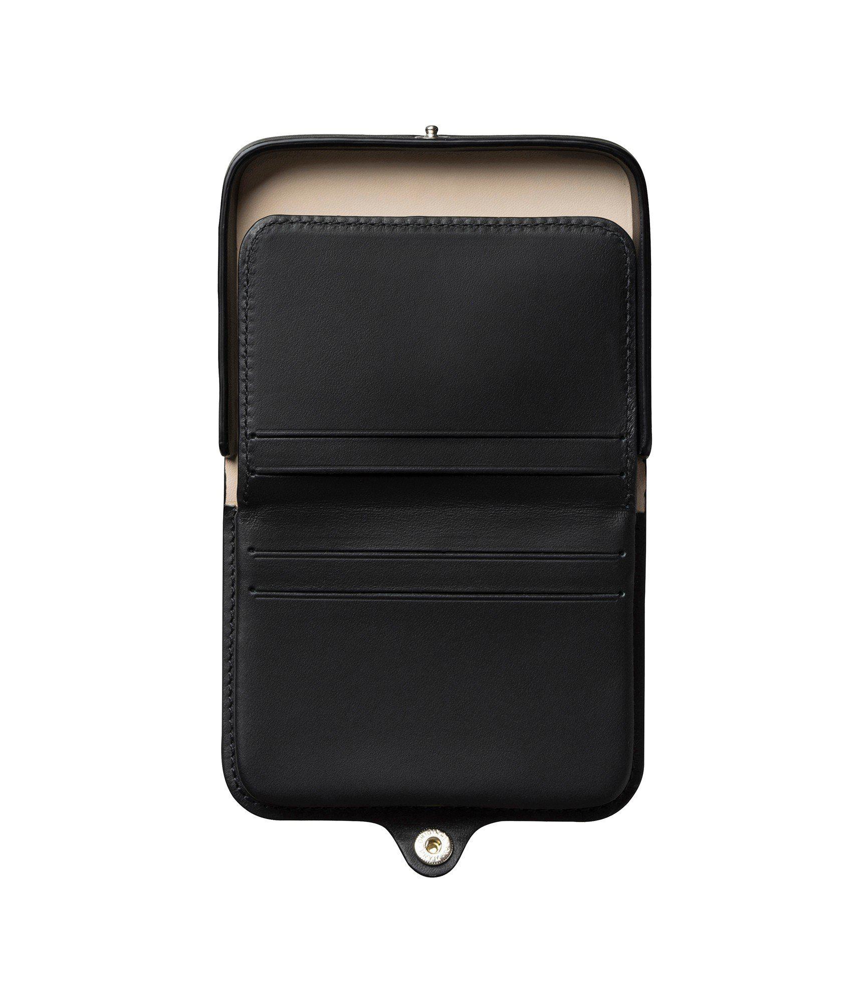 A.P.C. Leather Josh Coin Purse Black Lyst