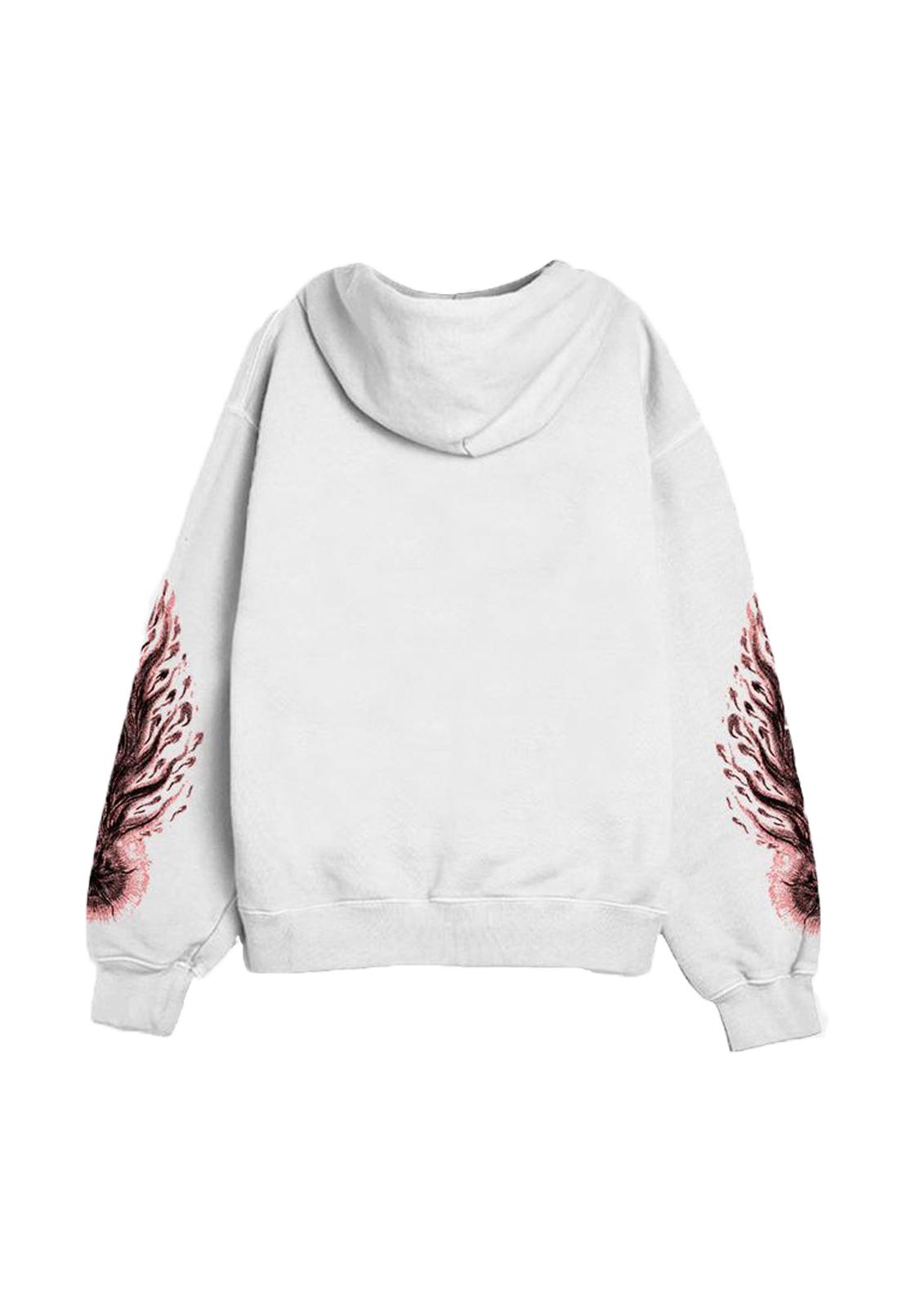 adidas originals overdyed premium sweatshirt with chest logo in blue