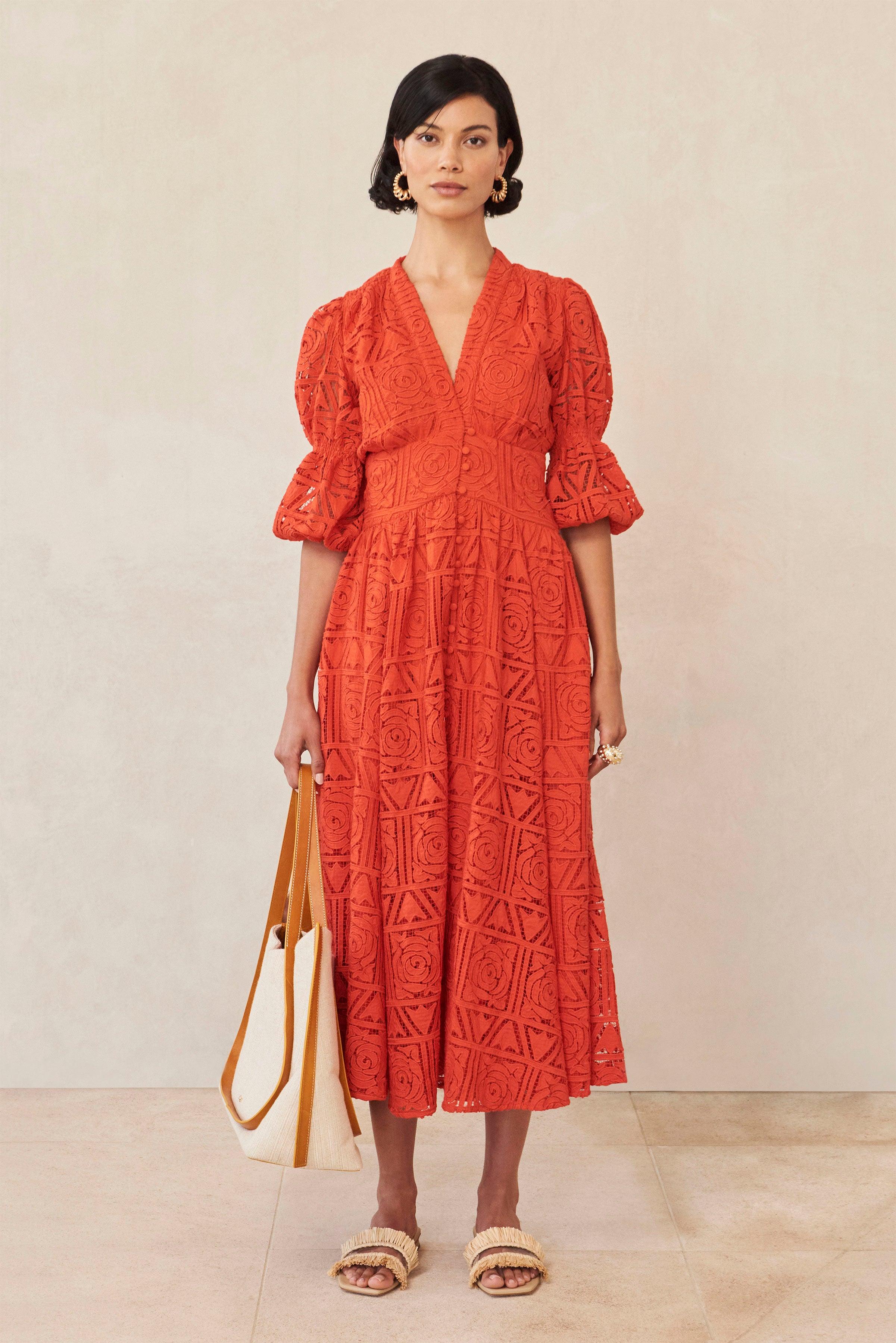 Cult Gaia Willow Dress in Red Lyst