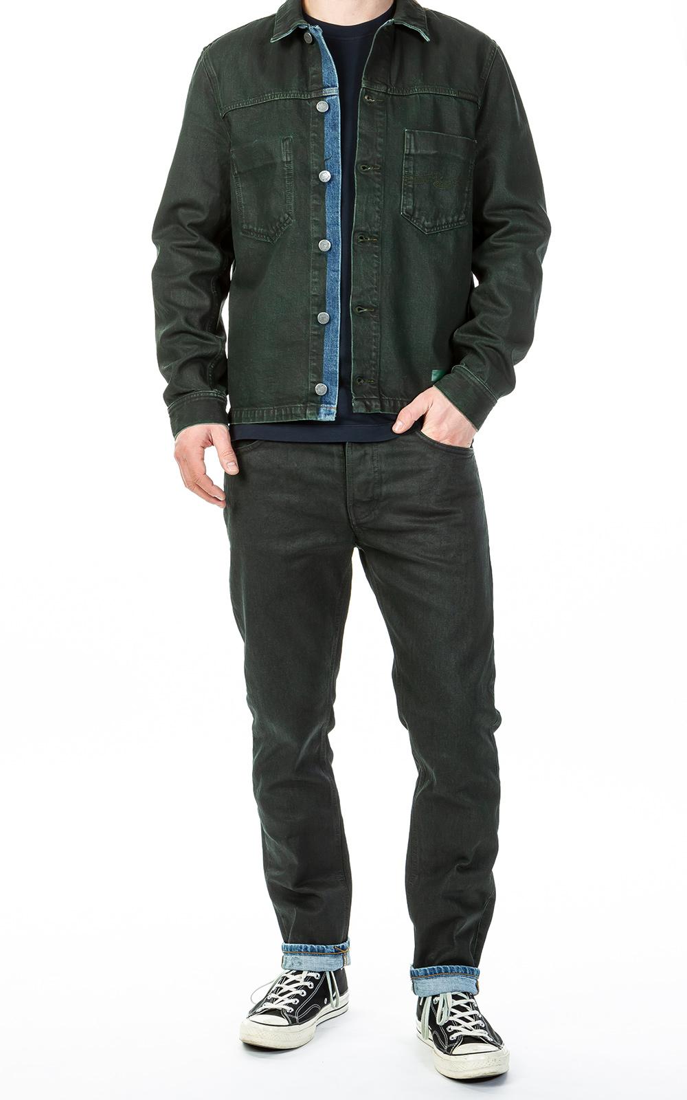Nudie Jeans Denim Ronny Army Coated 