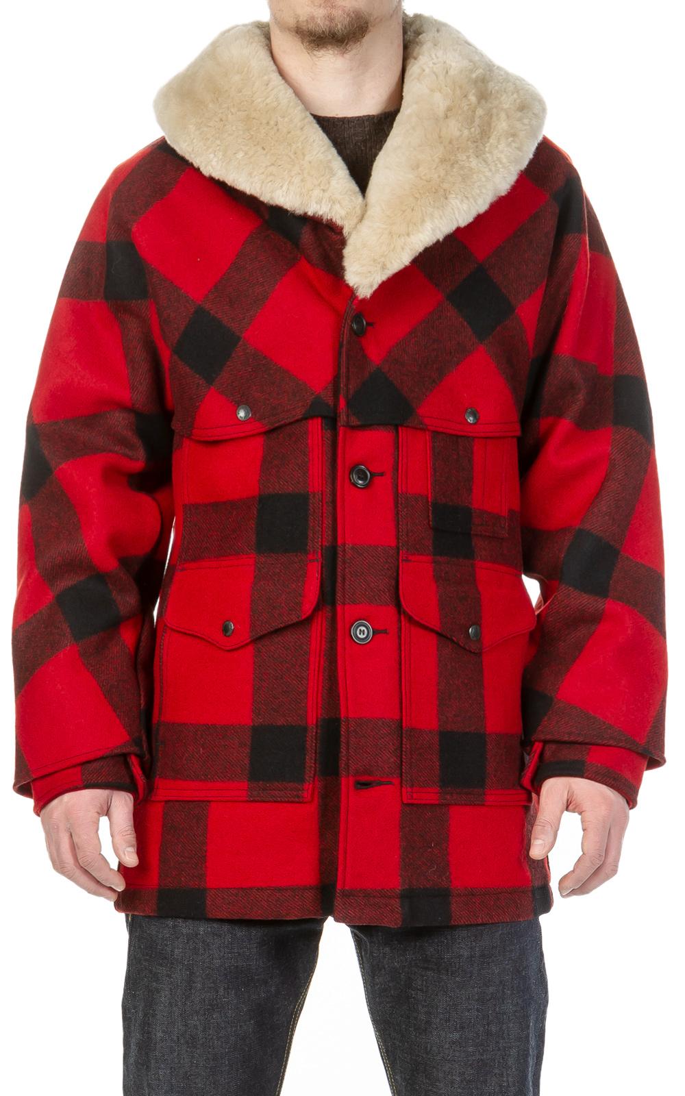 lined wool packer coat