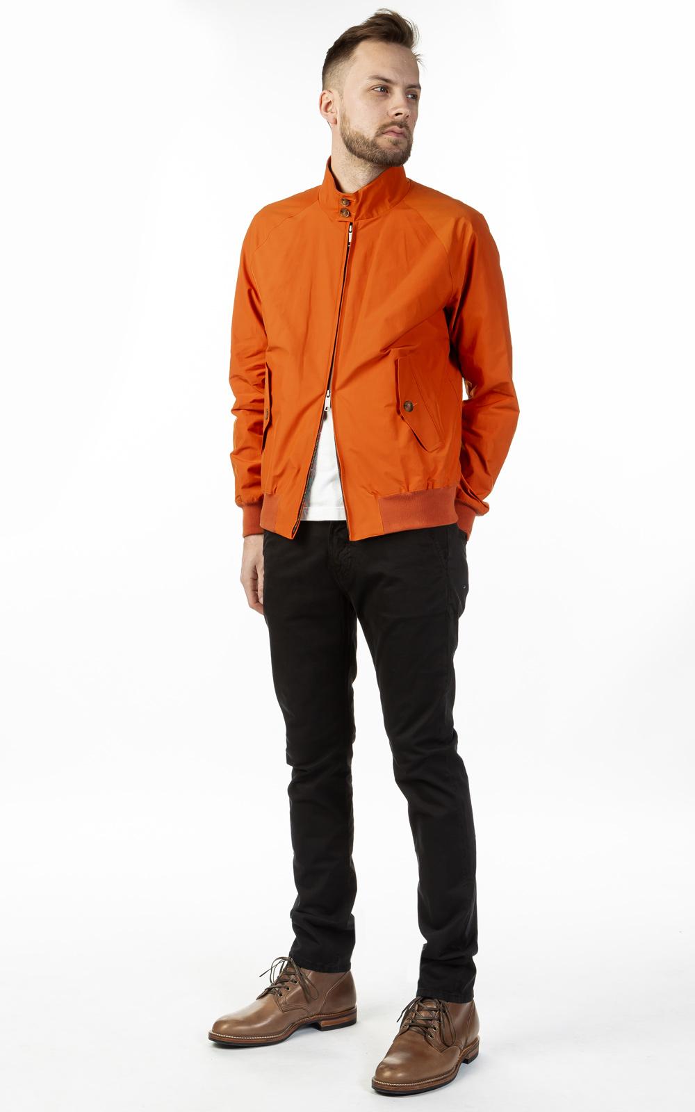 Baracuta Cotton G9 Original Harrington Jacket in Rust (Orange) for Men |  Lyst