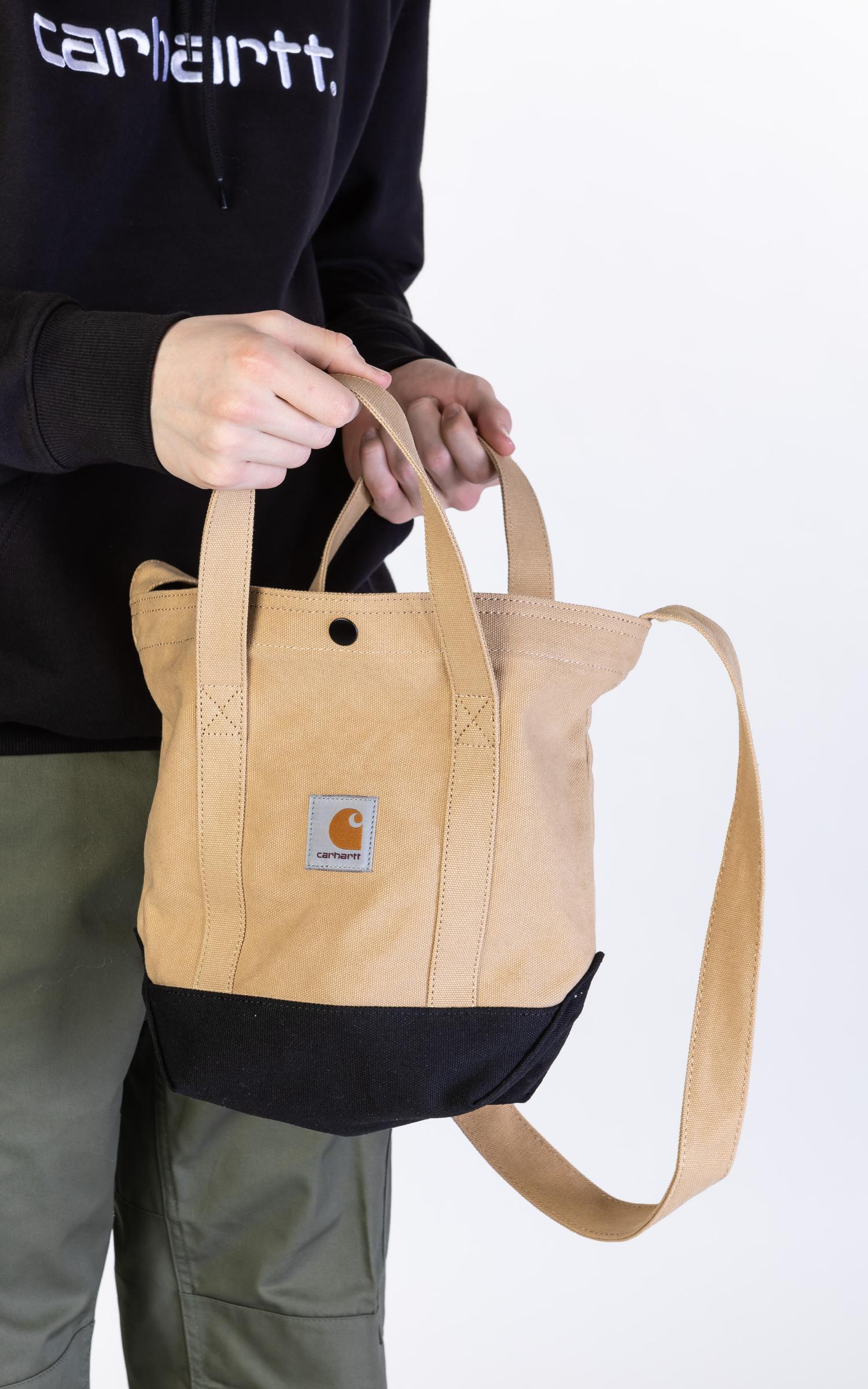 Carhartt WIP Canvas Small Tote Dusty Hamilton Brown/black for Men | Lyst