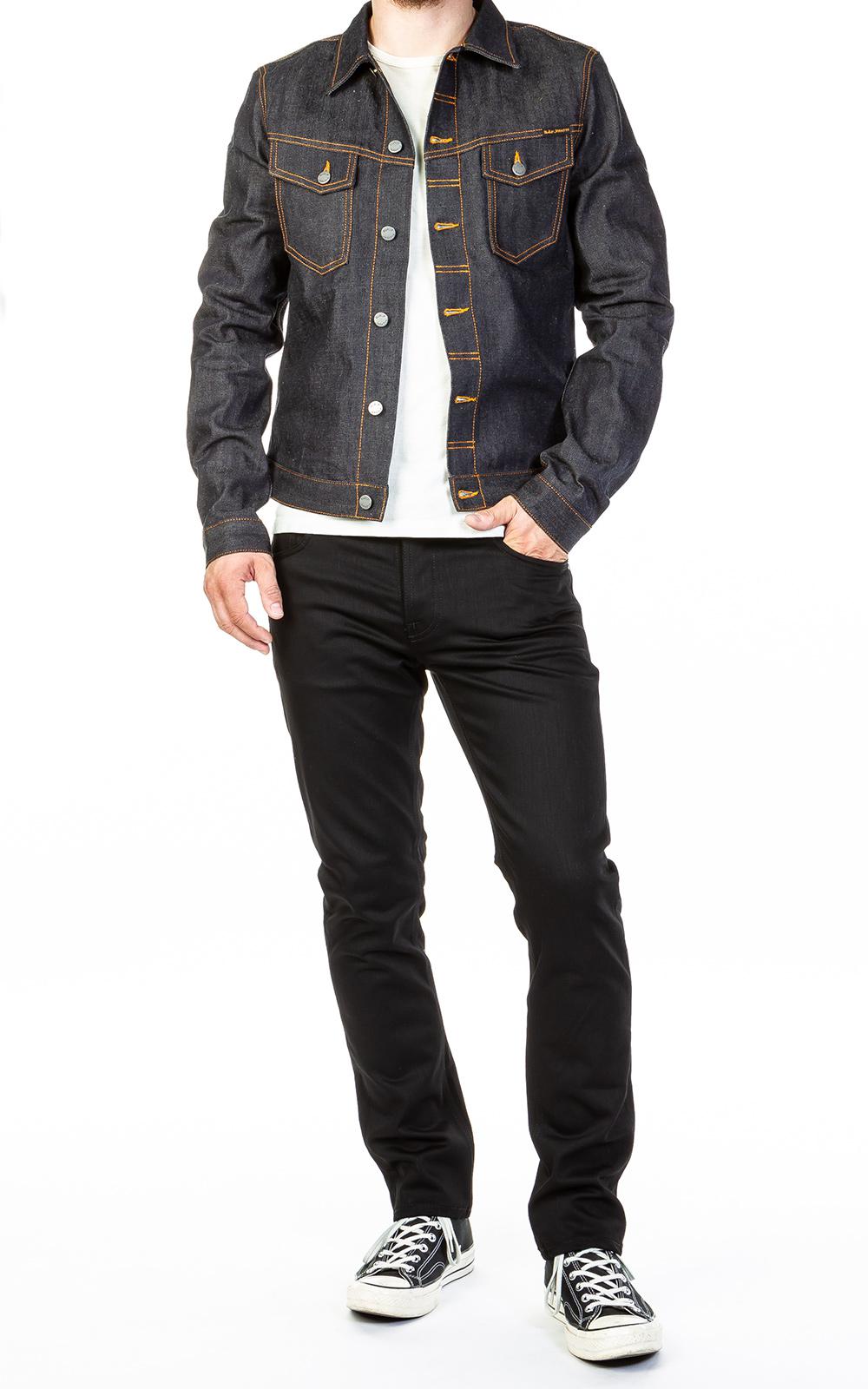 nudie jeans kenny dry orange selvage