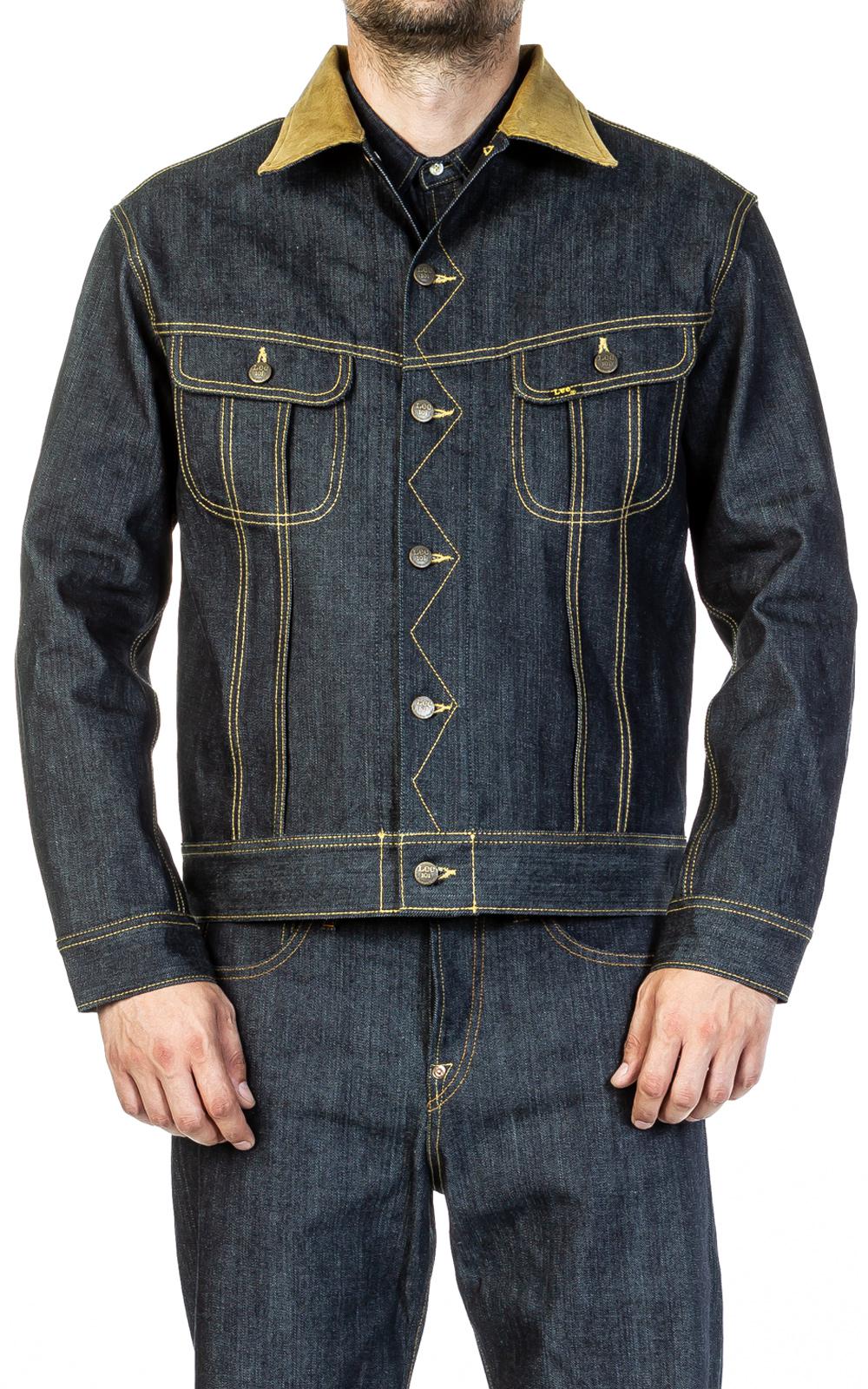 Lee Jeans Denim Storm Rider Jacket Dry Indigo 13.75oz in Blue for Men ...