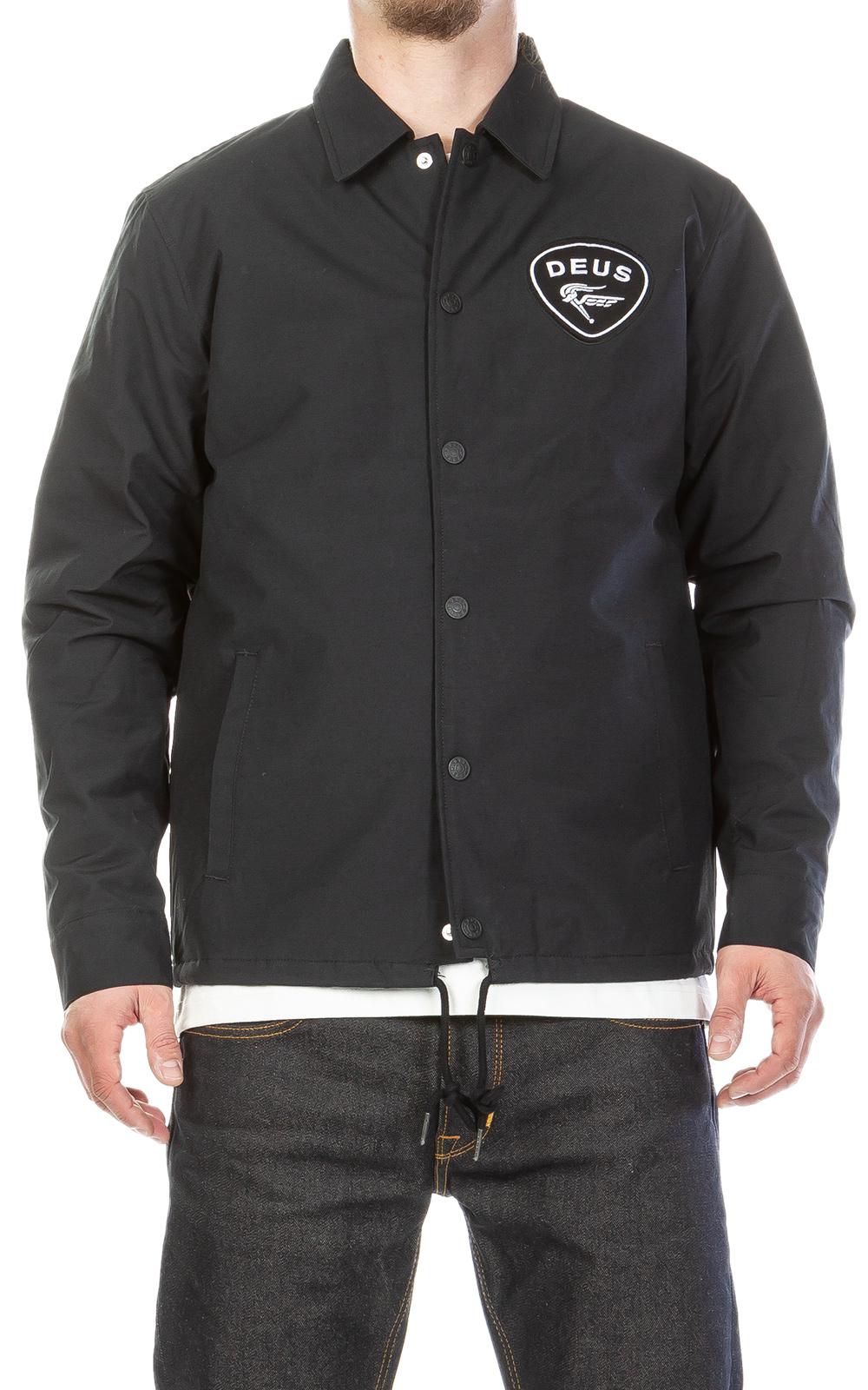 Deus Ex Machina Cotton Bench Coach Jacket Black for Men - Lyst