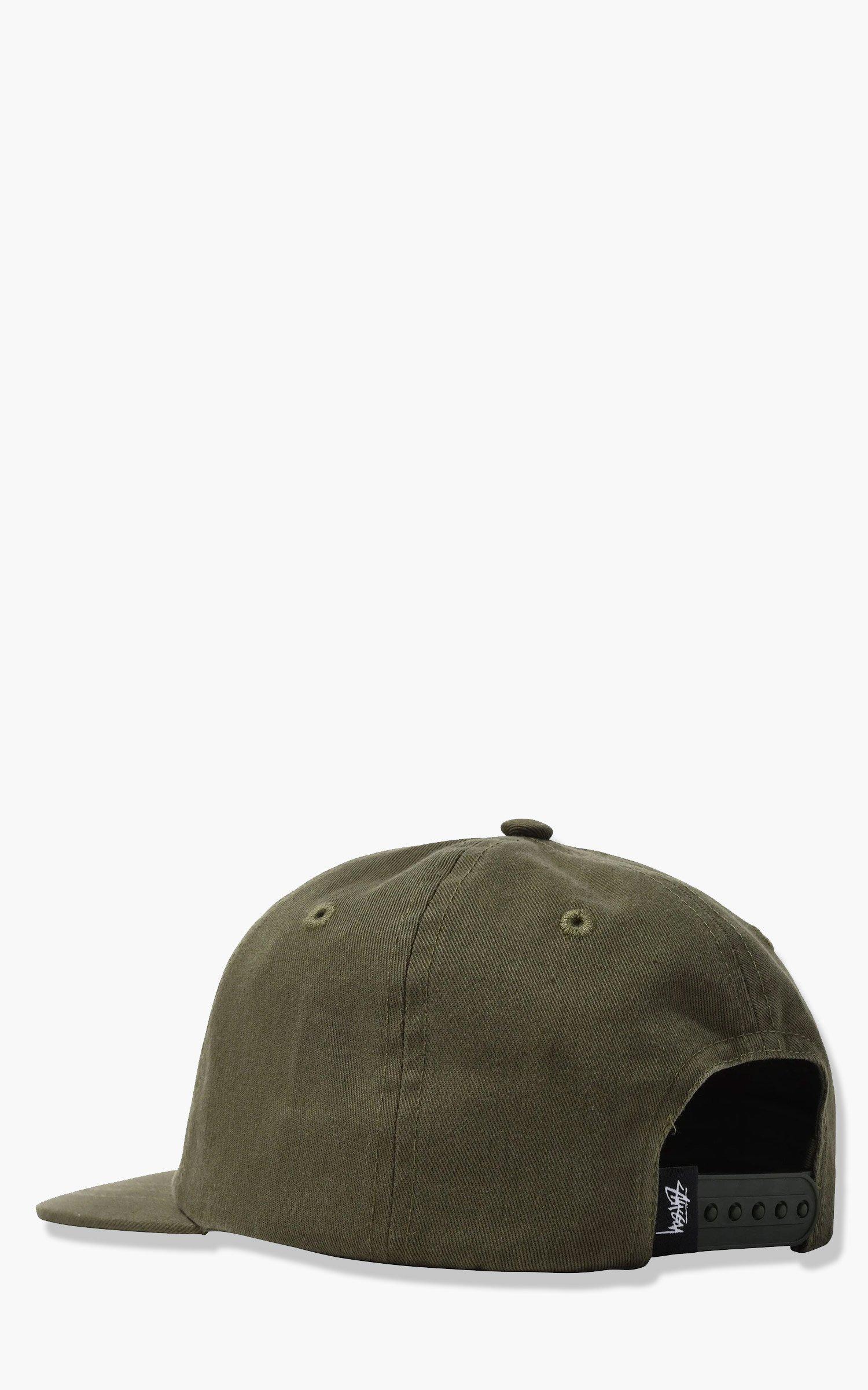 Stussy Cotton 93 Slick Crown Low Pro Cap Olive in Green for Men | Lyst