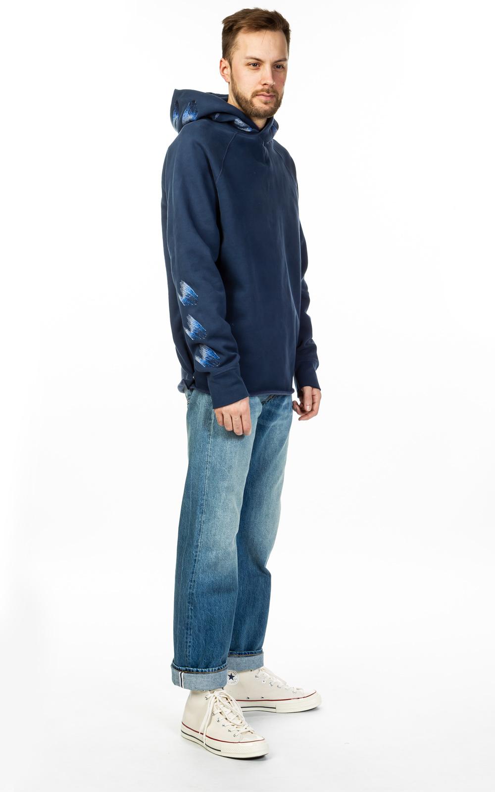 levis unhemmed hoodie