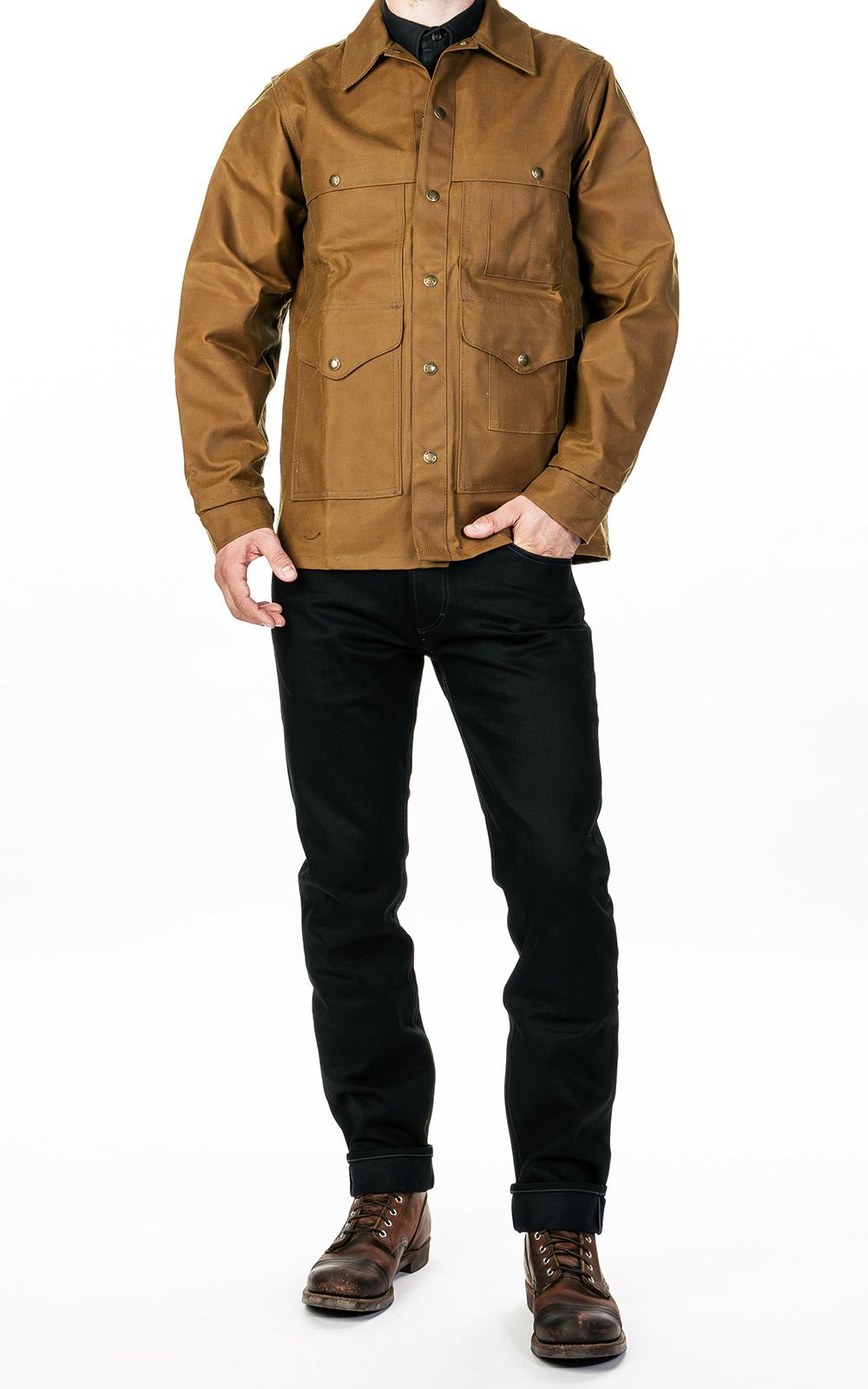 Filson Cotton Tin Cruiser Dark Tan in 