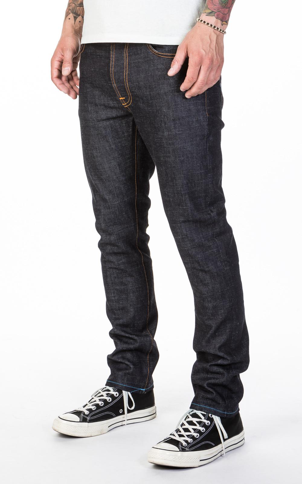 nudie lean dean aquamarine