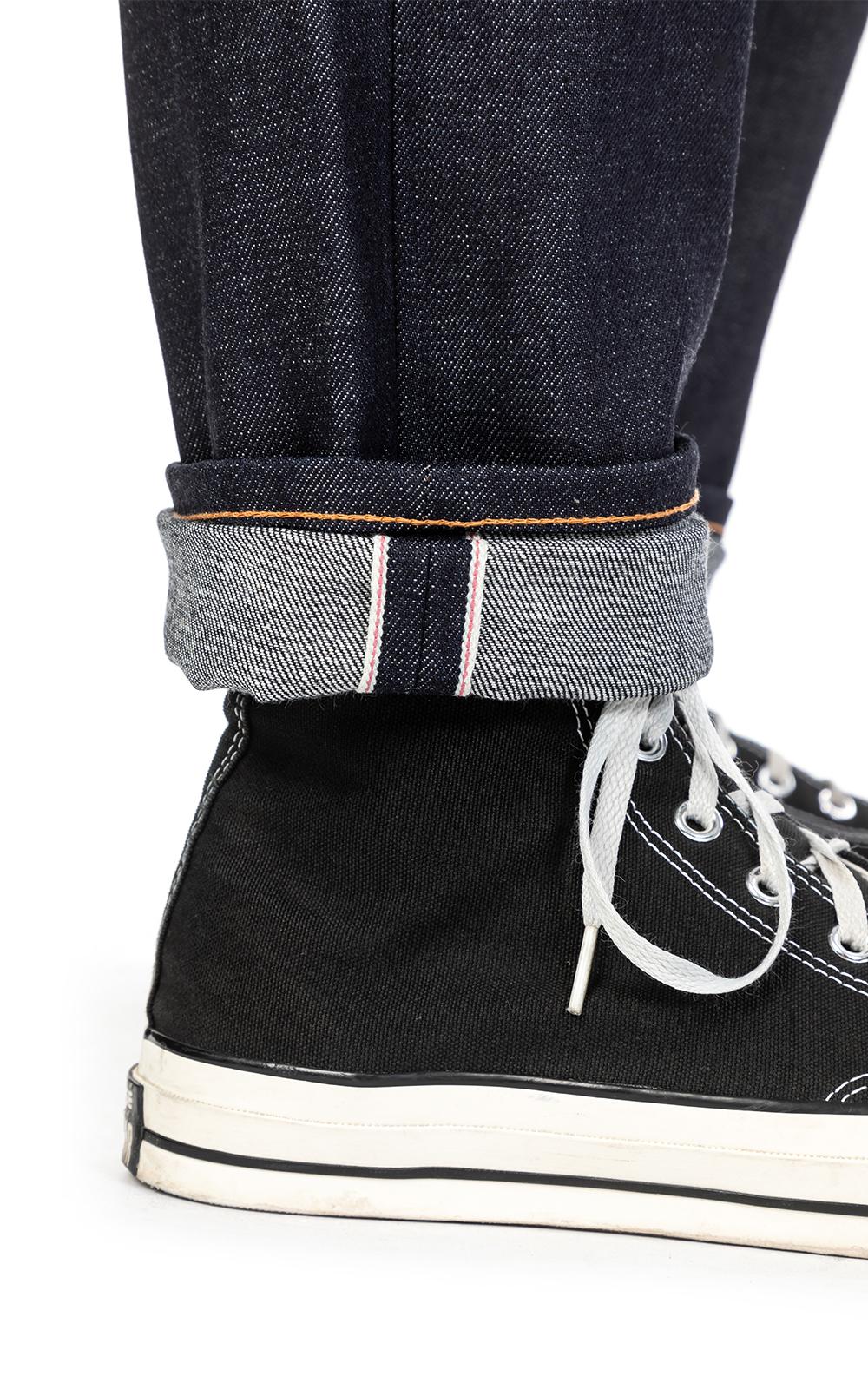 steady eddie ii dry black selvage