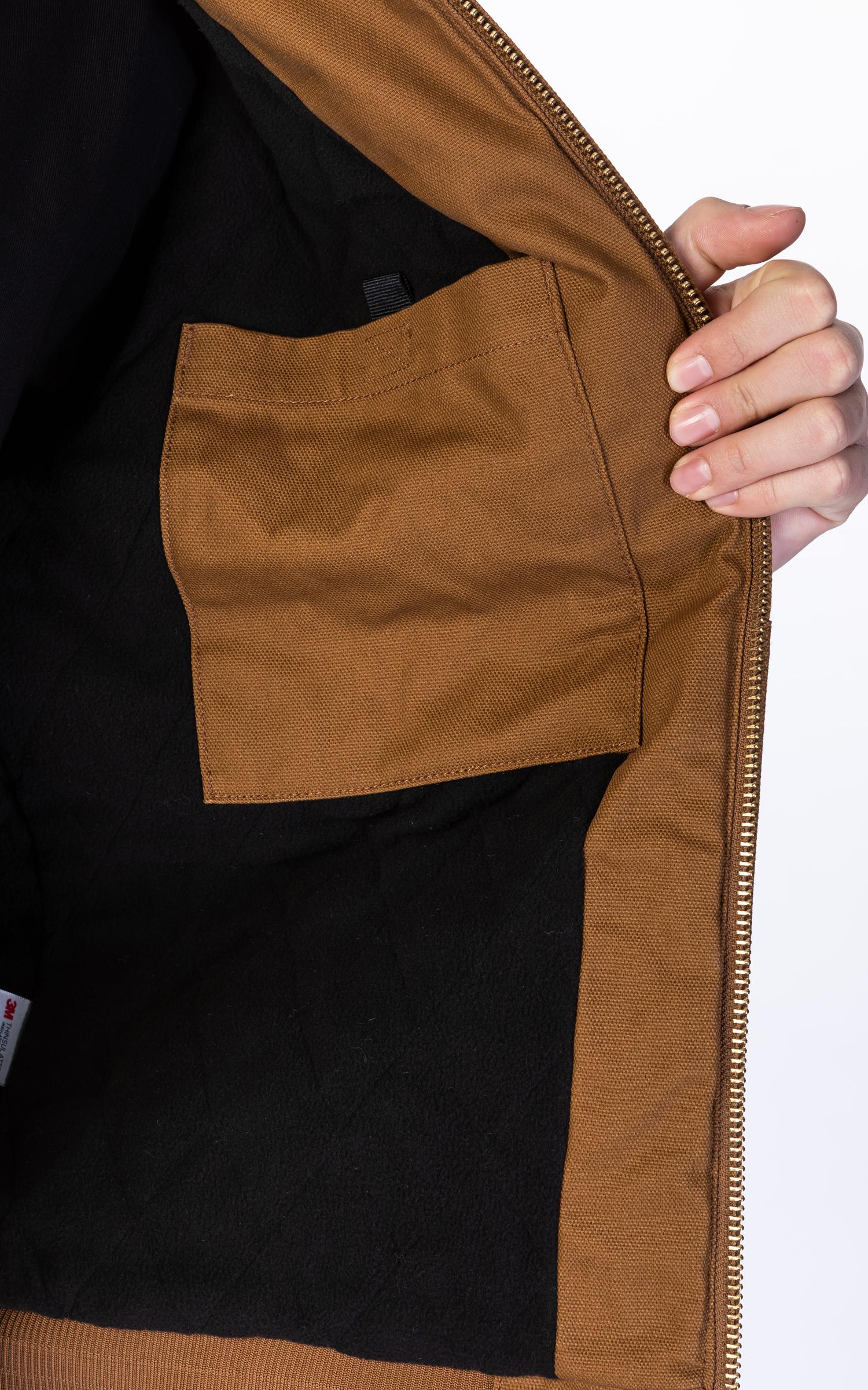 carhartt wip active jacket hamilton brown