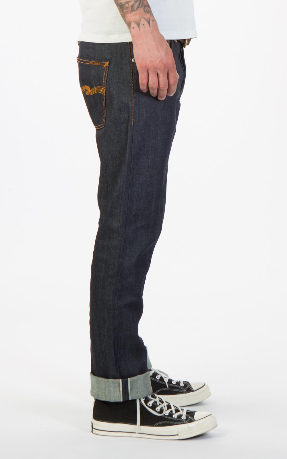 dude dan dry orange selvage