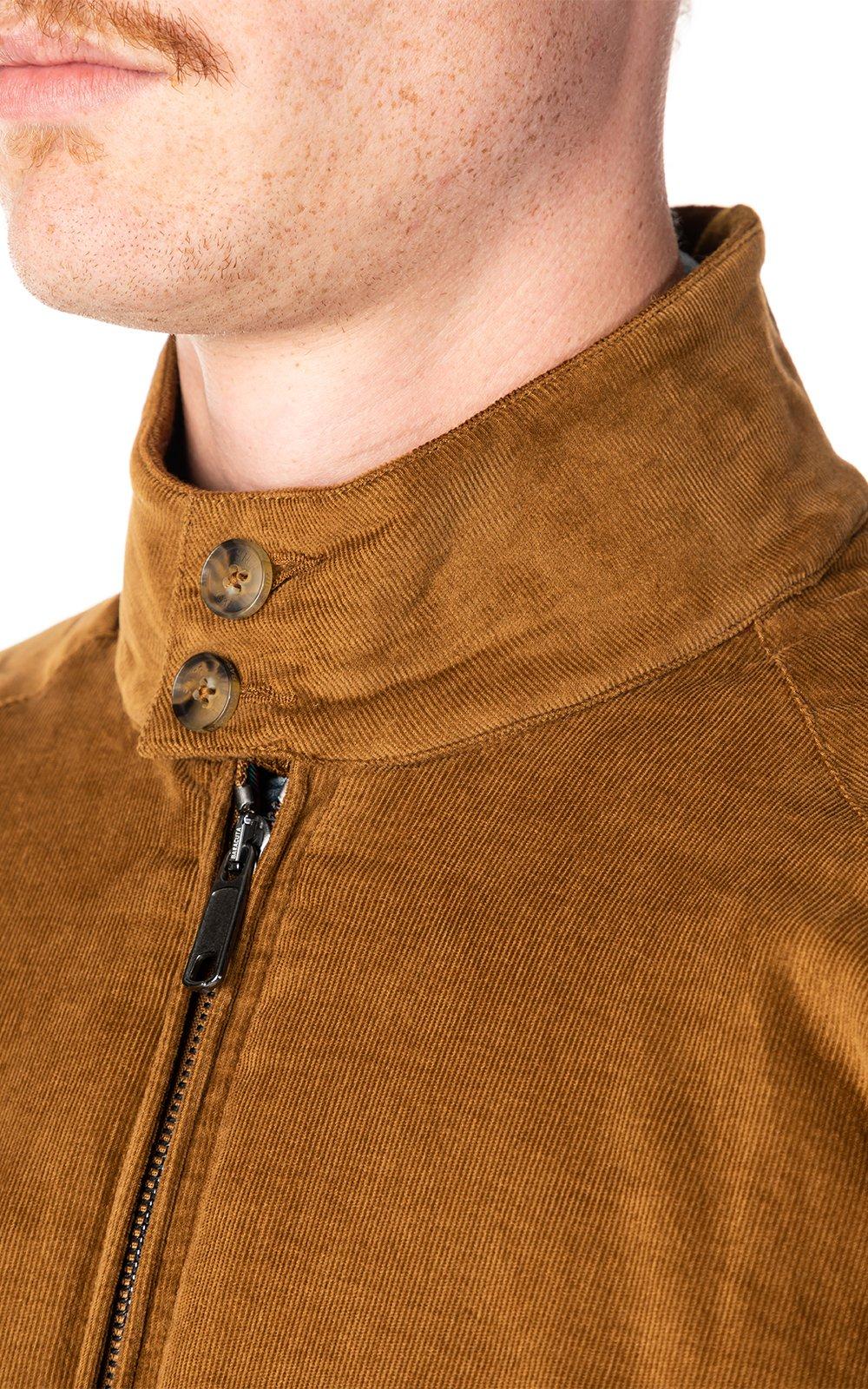 Baracuta Corduroy G9 Original Harrington Jacket Winter Cord Caramel for