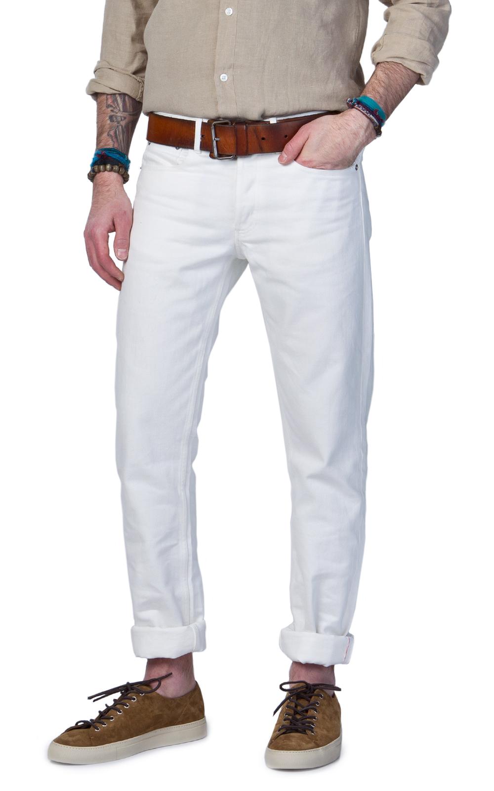 apc white jeans