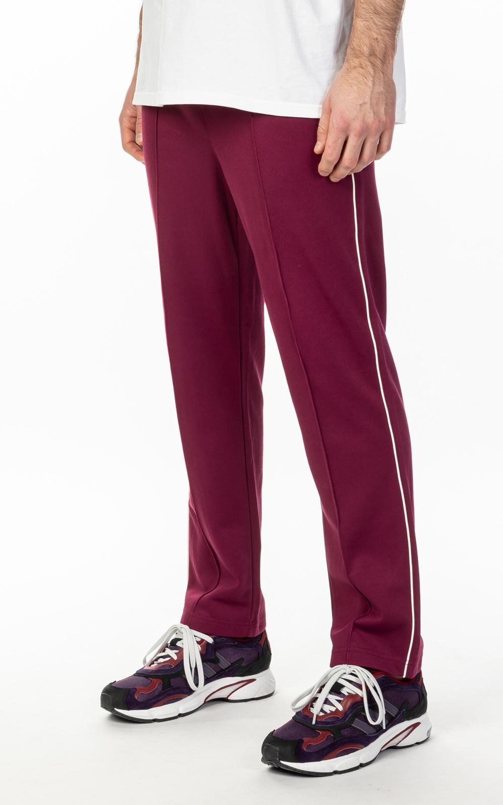stussy poly track pant black