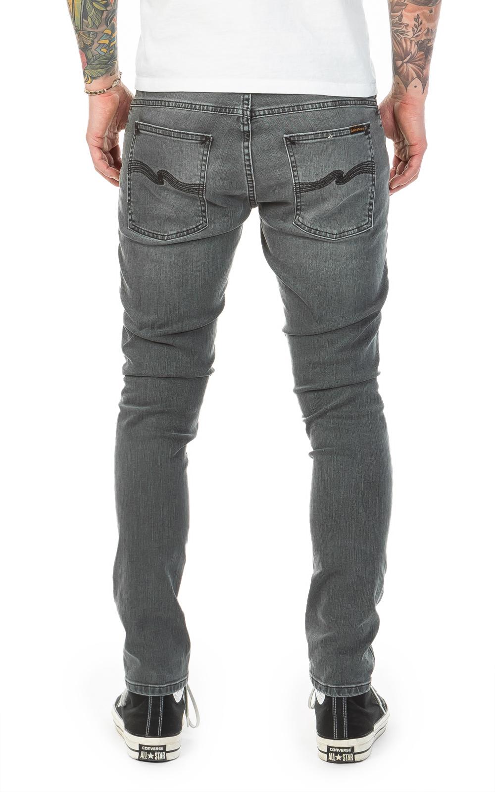 Nudie Jeans Denim Tight Terry Mid Grey 