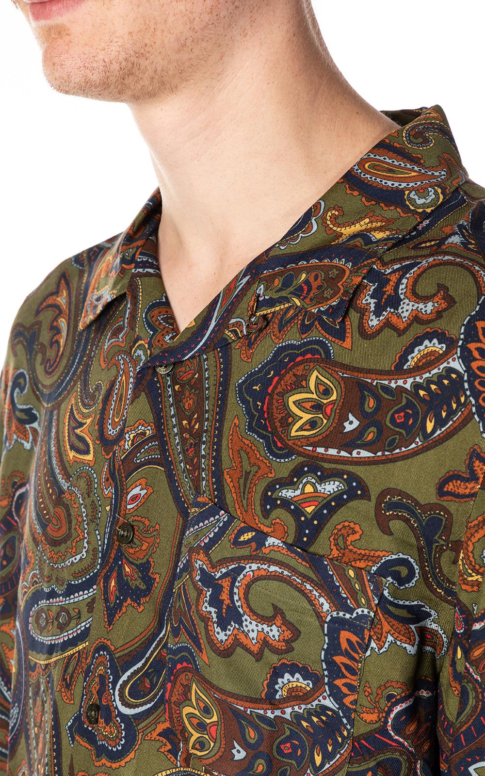 stussy paisley shirt