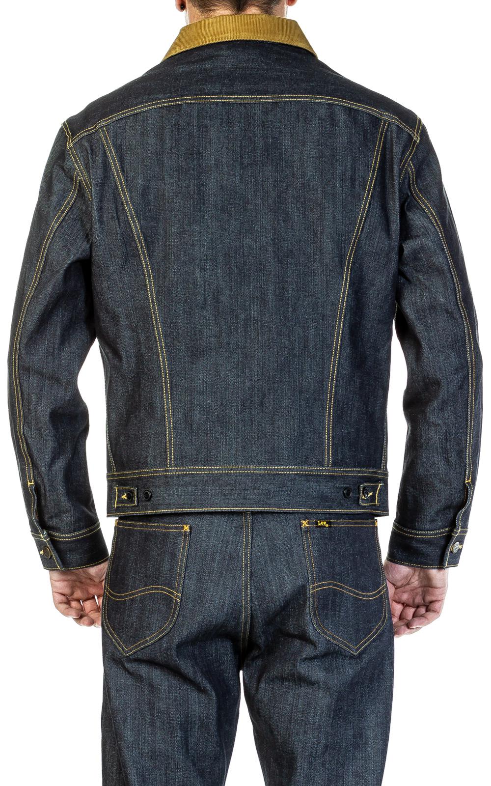 Lee Jeans Denim Storm Rider Jacket Dry Indigo 13.75oz in Blue for Men ...