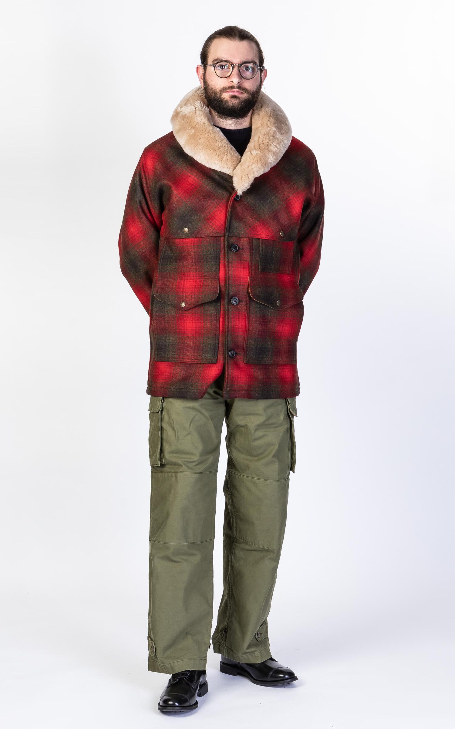 filson shearling coat