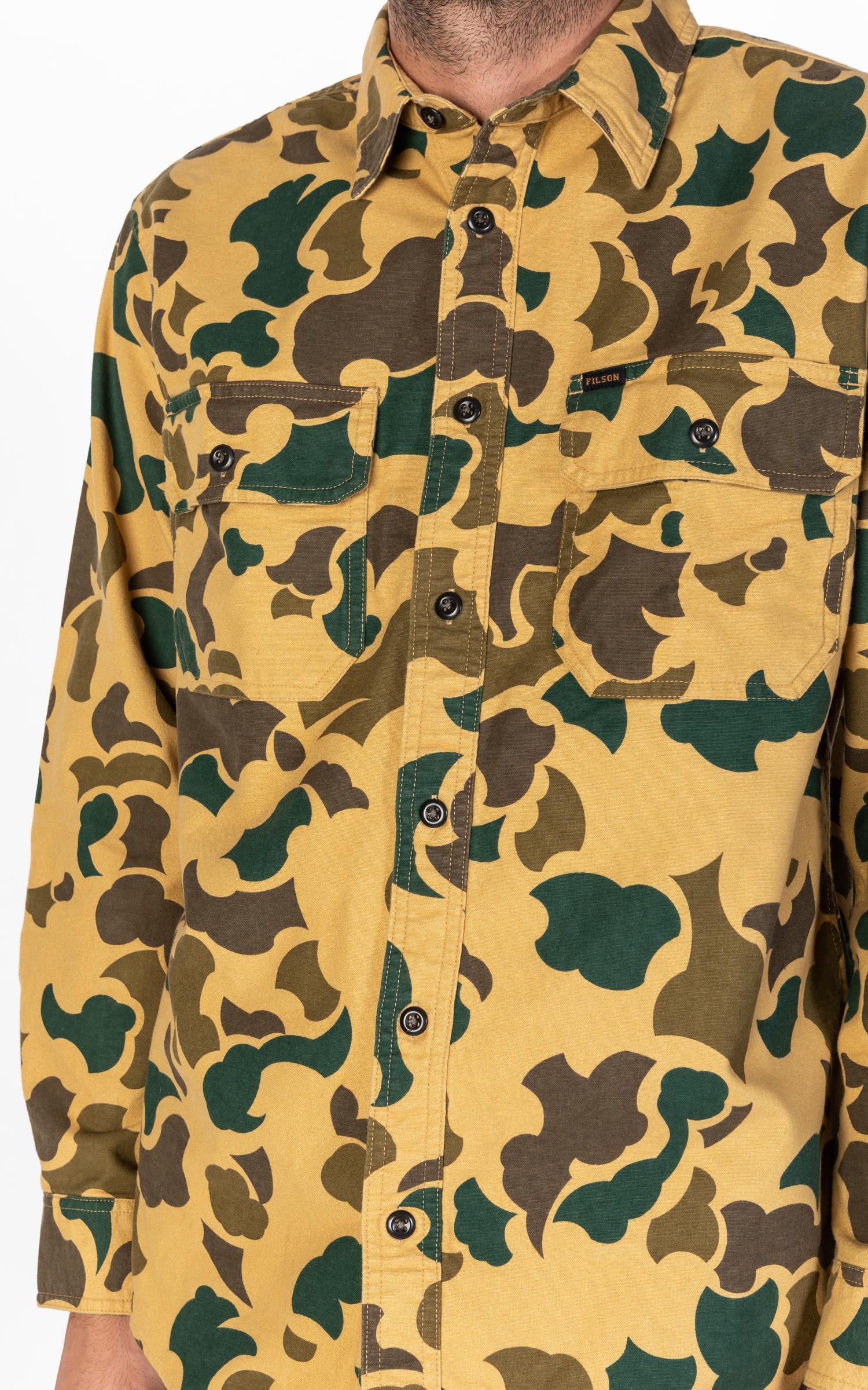 Filson Field Flannel Shirt Light Shrub 