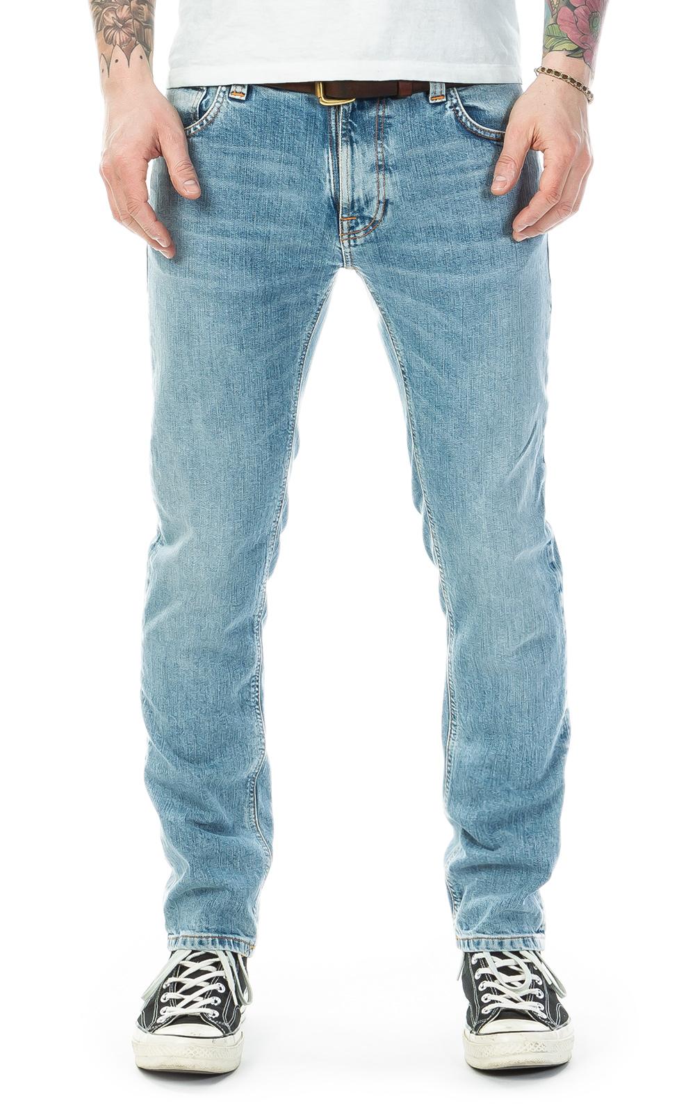 Nudie Jeans Cotton Thin Finn Light Blue Comfort for Men - Lyst