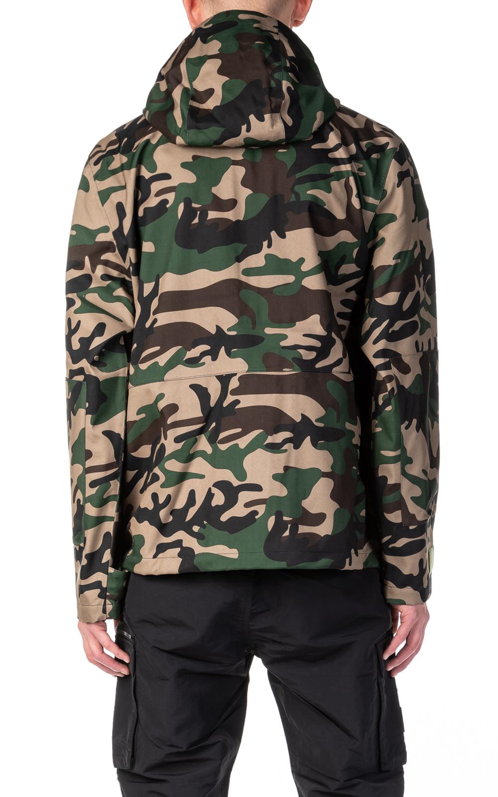 Stussy Synthetic Shell Hooded Jacket Camo for Men - Lyst