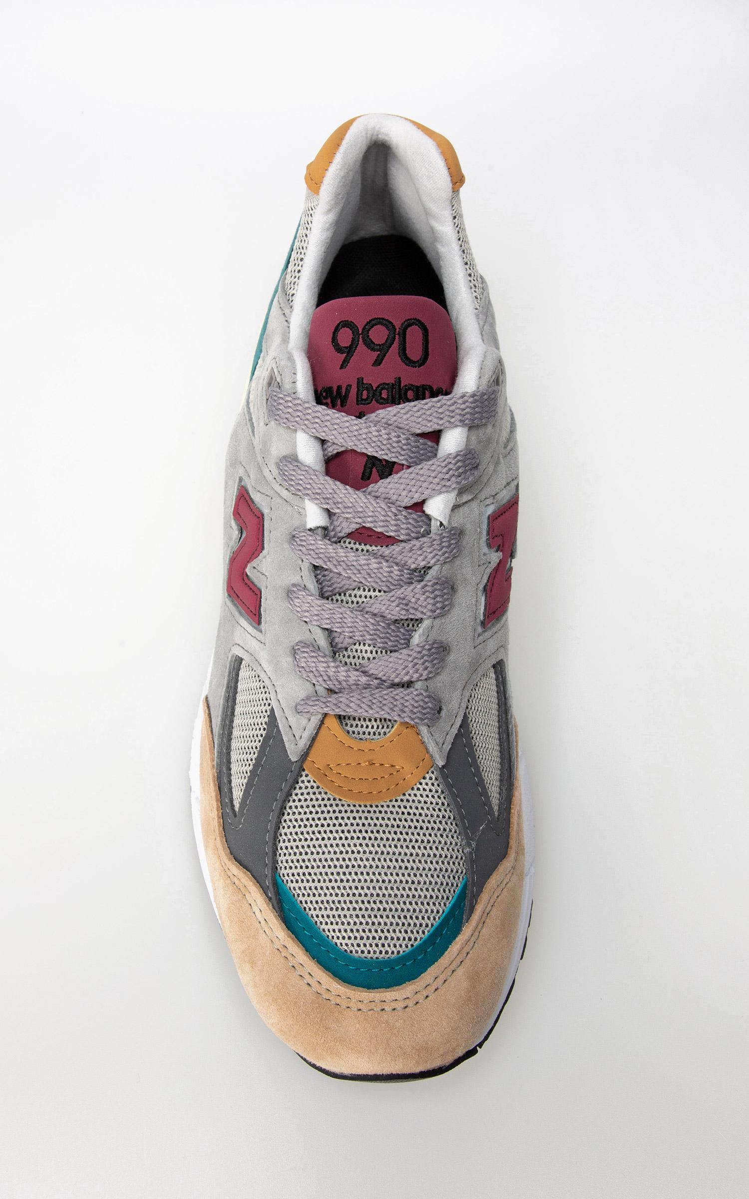 New Balance Suede M990 Cp2 Grey/dark 