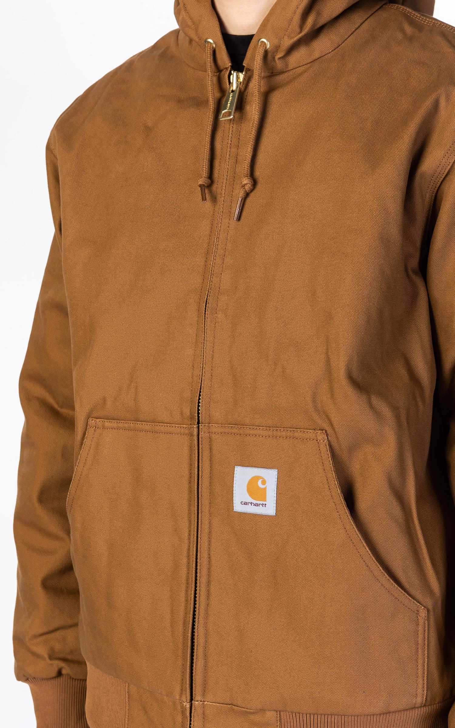 carhartt wip active jacket hamilton brown
