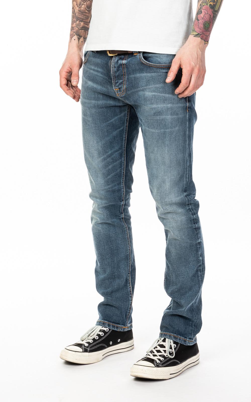 nudie jeans grim tim blue