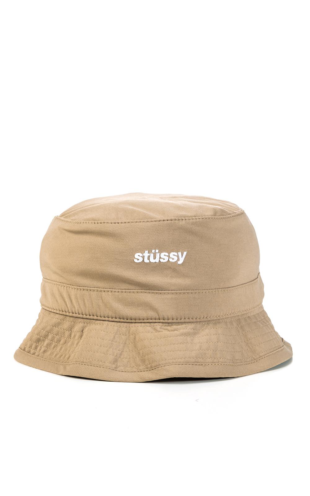 Stussy Cotton Bungee Bucket Hat Tan in 