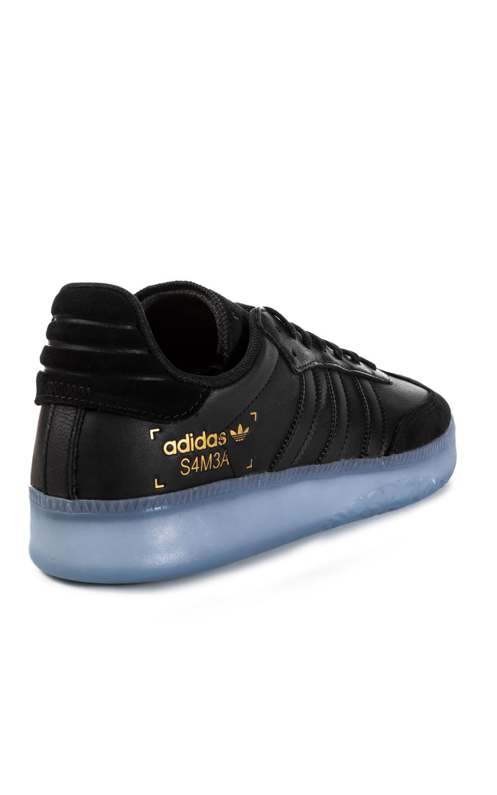 laver mad Demonstrere Alperne adidas Originals Leather Samba Rm Black/blue for Men - Lyst