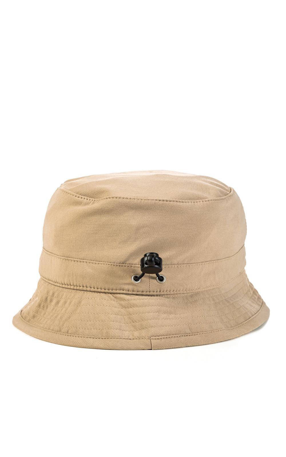 Stussy Cotton Bungee Bucket Hat Tan in 