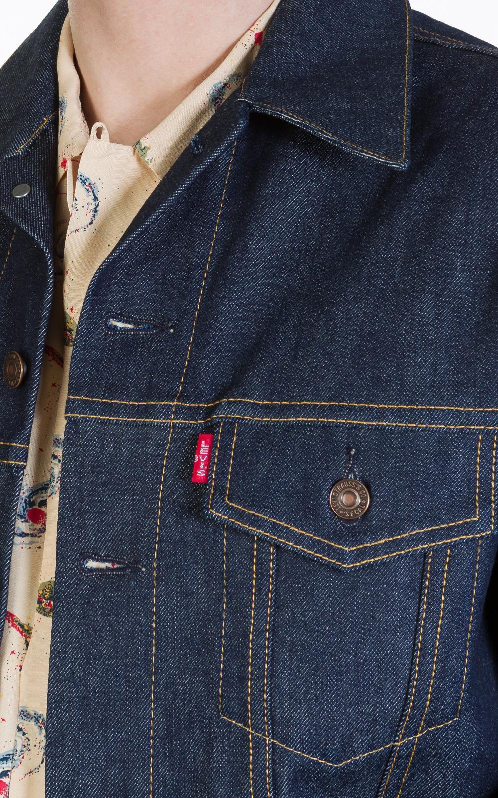 1967 Type Iii Trucker Jacket Rigid 14oz 