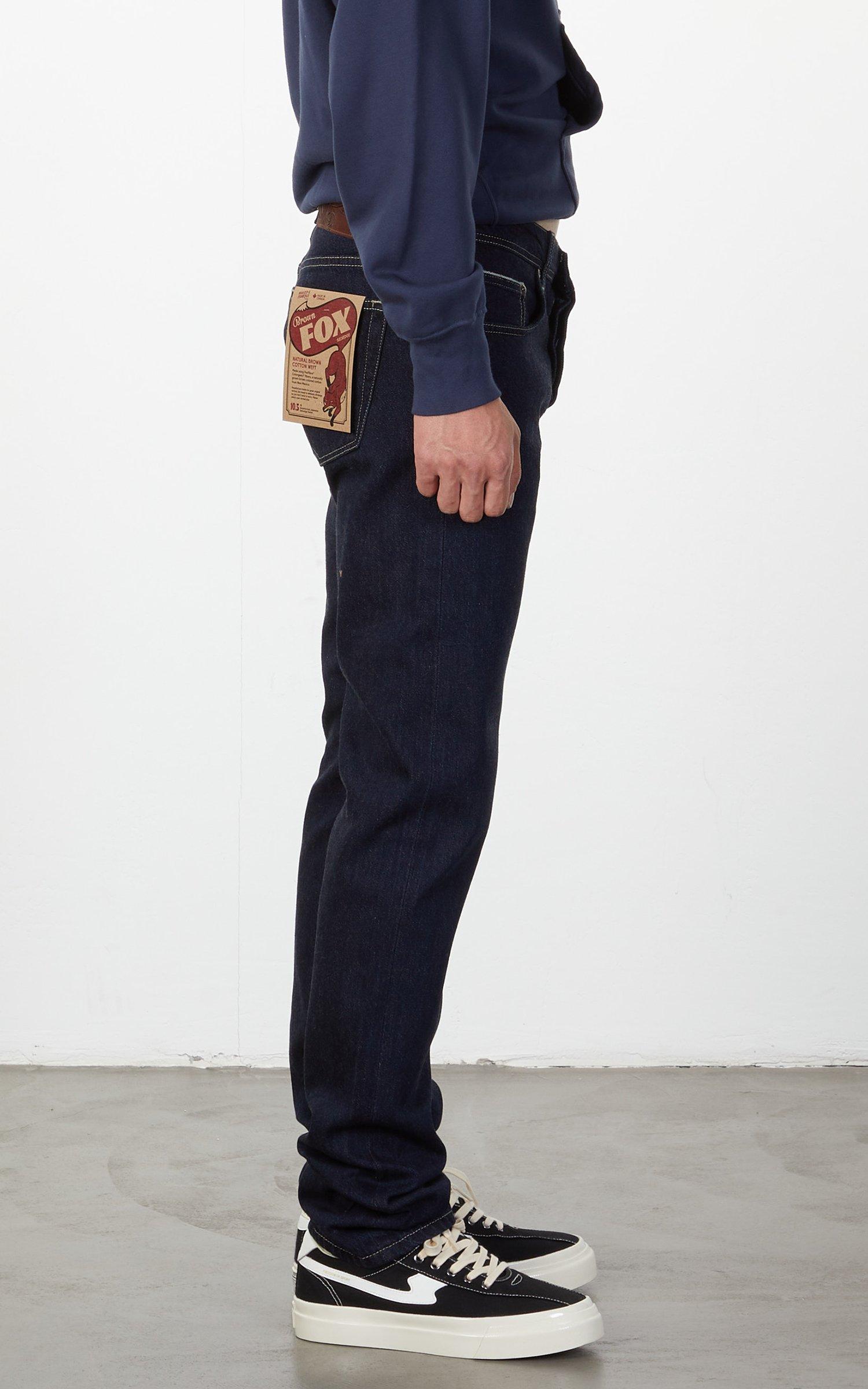 Naked \u0026 Famous Denim Weird Guy Brown 