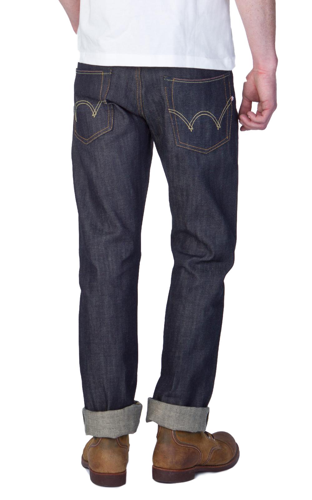 Edwin Ed-47 Rainbow Selvage Denim Unwashed 13.7oz in Blue for Men - Lyst