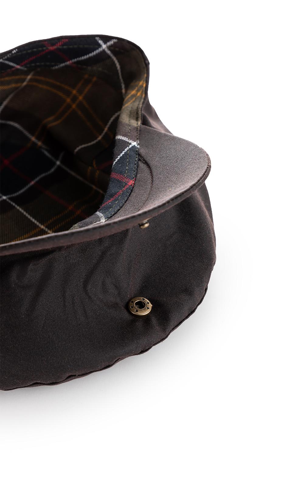 barbour wax sylkoil cap olive