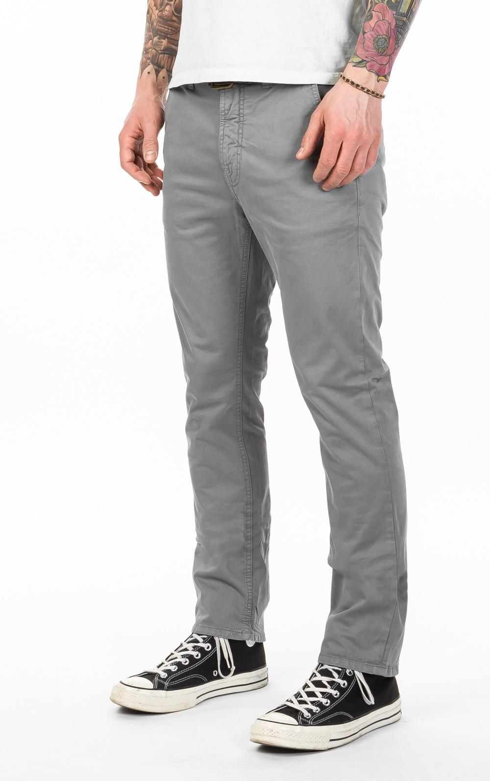 Nudie Jeans Cotton Slim Adam Ash Grey in Gray for Men - Lyst