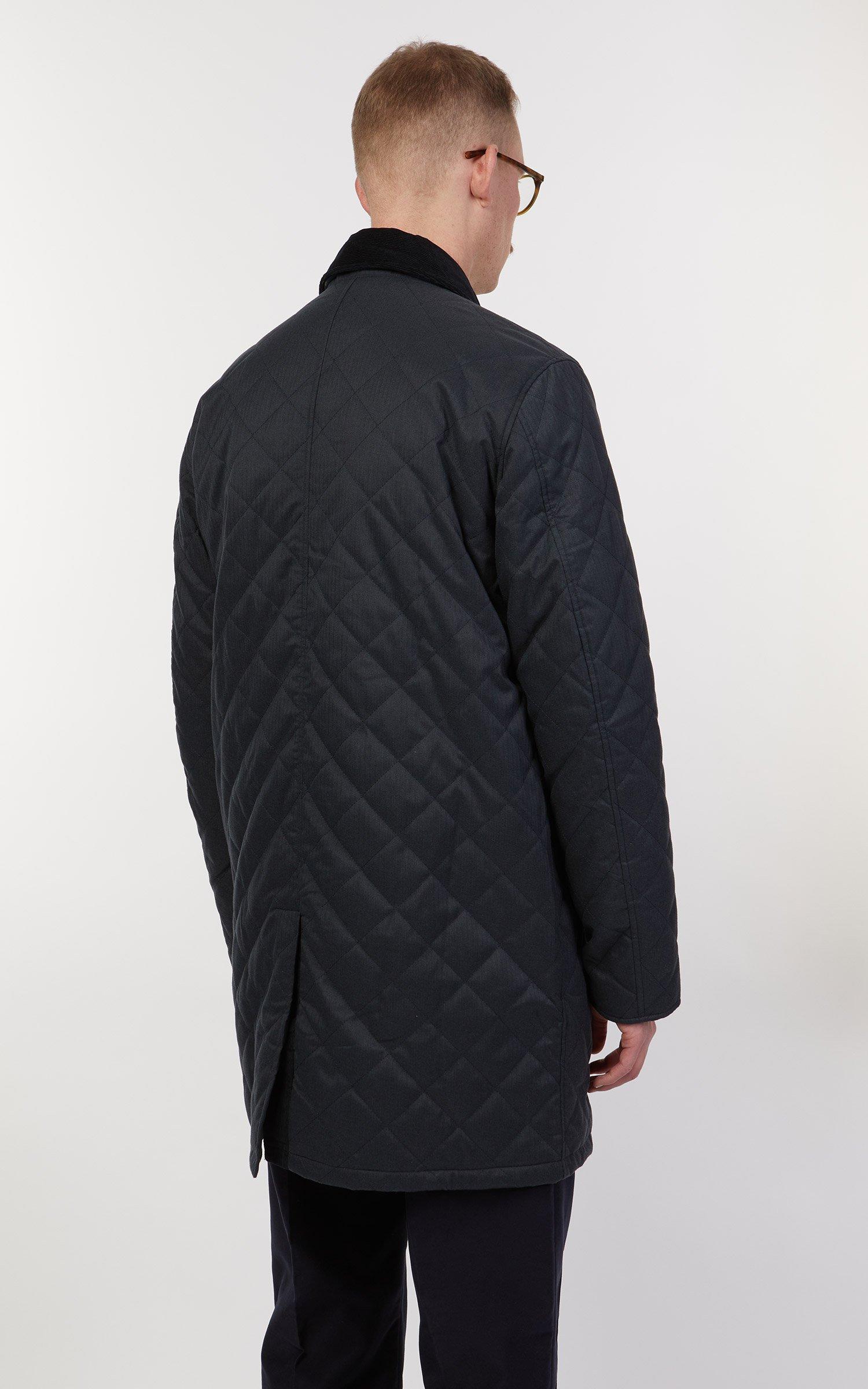 NWT Barbour Navy Kingston Quilted 
