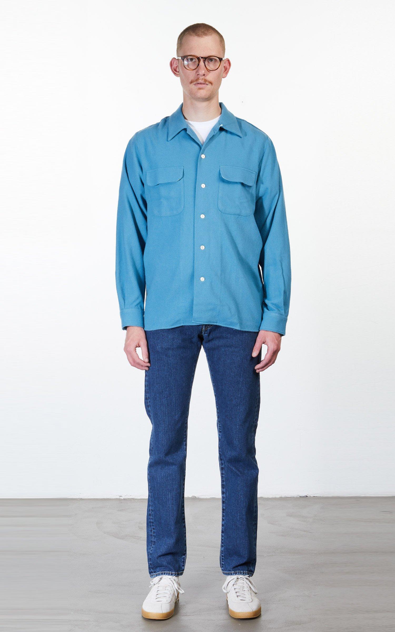 Vintage Styled By Levi's Shirt Blue 