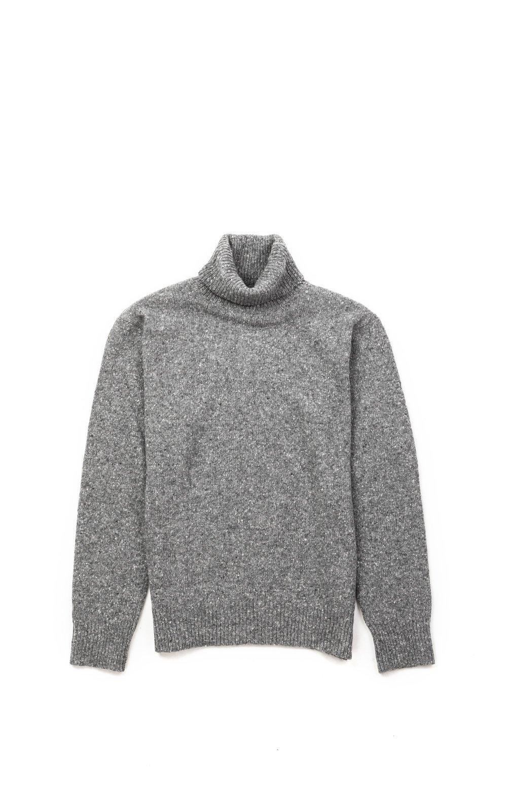 Universal Works Synthetic Lambswool Roll Neck Sweater Grey in Gray for ...